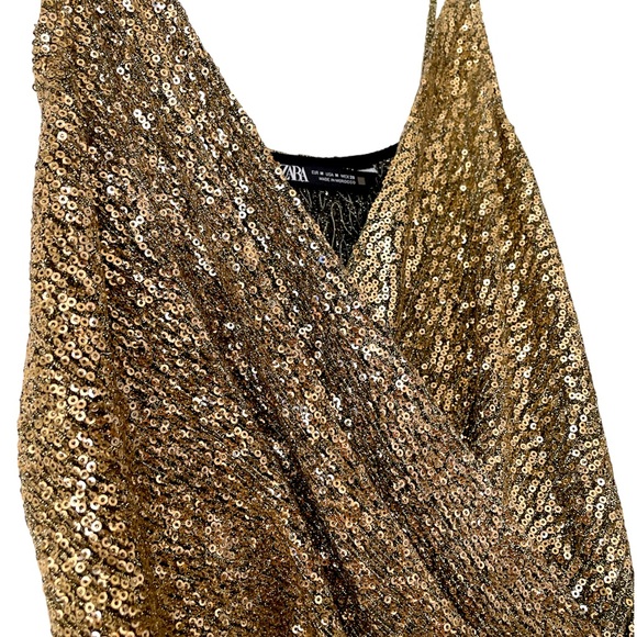 NWT ZARA MIDDI DRESS. SIZE MEDIUM - Picture 6 of 8